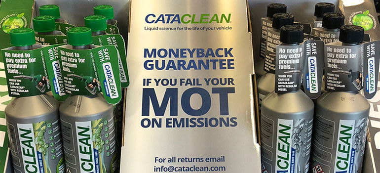 Cataclean helps reduce MOT failures