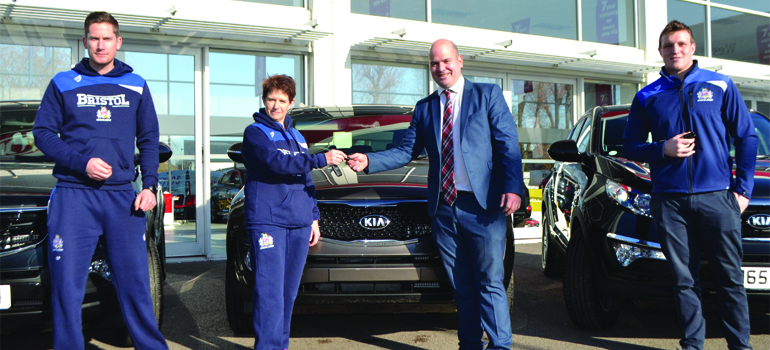 Bristol Rugby Score Three Kia Sportages