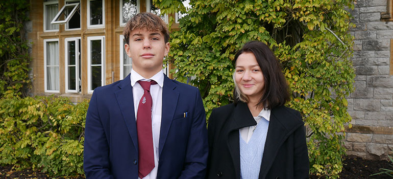 Ukrainian Students Making Their Mark At Millfield