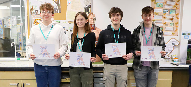 Strode College students bring back six medals from the British Biology ...