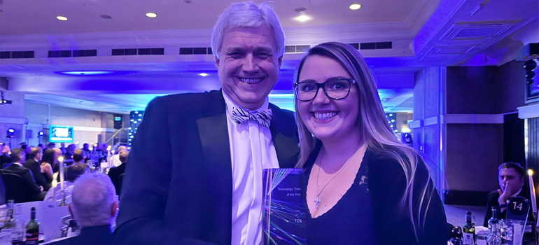 TCN UK scoops Team of the Year in the Credit & Collections Technology Awards 2024